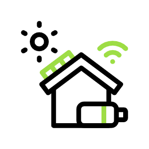 Key with Wi-Fi symbol on black background