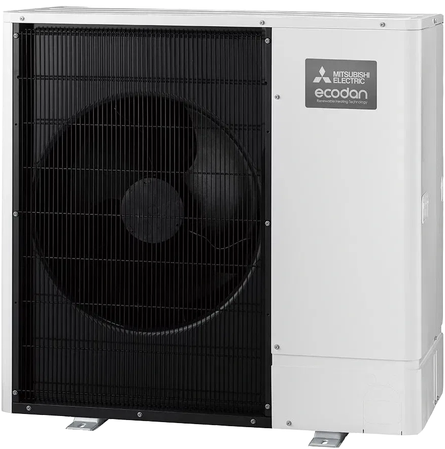 Mitsubishi Electric Ecodan heating unit.