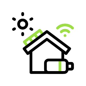 Key with Wi-Fi symbol on black background